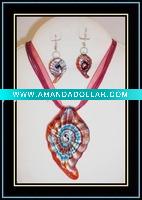 Wholesale fashion murano glass jewelry set