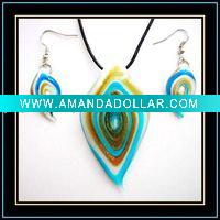 Wholesale Murano Glass Jewelry Set