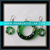 Wholesale Lampwork Murano Glass Jewelry Set