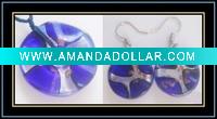 Wholesale Lampwork Murano Glass Jewelry Set