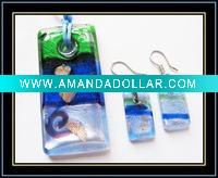 Wholesale Lampwork Murano Glass Jewelry Set