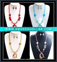 Wholesale hottest murano glass jewelry set