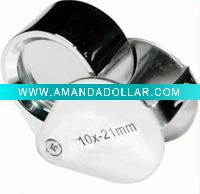 Wholesale hot seller Top Quality 30*21mm Jeweler Loupe