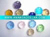 Wholesale glass flat beads
