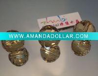 96 facets crystal glass ball