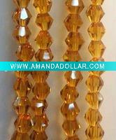 Wholesale crystal ball beads , crystal bicone beads