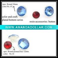 Acrylic Epoxy Resin Bead For Apparel Decoration