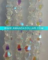 Wholesale crystal bicone ball beads