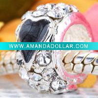 Wholesale wholesale accessories, silver bracelet beads, new design in 2011