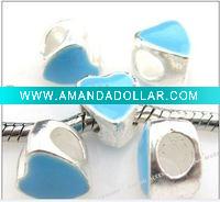 Wholesale 20x Alloy Enamel Charms Beads Fit Bracelet Free Shipping