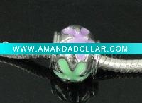 Wholesale 20x Alloy Enamel Charms Beads Fit Bracelet Free Shipping