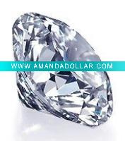 Wholesale European machine cut Cubic Zirconia jewelry stone