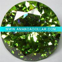 European machine Cut Cubic zirconia