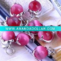 Wholesale Mixed Colored Cat Eye Bead/Round Jewelry Stone Bead