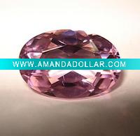 Wholesale glass gems,synthetic gemstone,shining polishing jewelry accessories made of zirconia