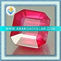 Wholesale square(cut corner) ruby gems