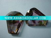 Wholesale flower vase colorful glass gemstone jewelry