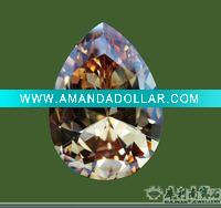 Champagne Pear Cut Gems