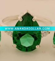 Wholesale Pear emerald gems