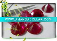 Wholesale Ruby glass gemstone