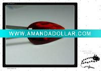 Synthetic stone pear red 8# corundum