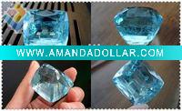Wholesale blue square cz