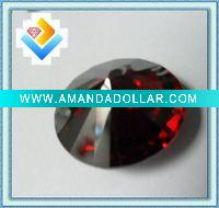 Beautiful colored gemstone cz