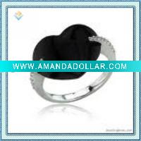 Wholesale Heart cut white CZ gems