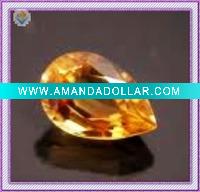 Wholesale Pear shape champ board CZ gems