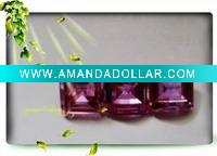 Wholesale Rouge red gemstone square cz