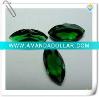 Emerald cz zircon marquise