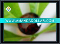 Wholesale round garnet cz gems