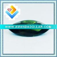 Wholesale Emerald almond shape cubic zirconia