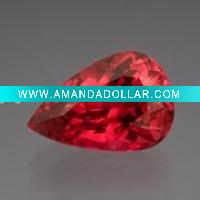 Wholesale Pear Shape Ruby 3#