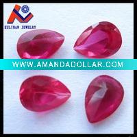 Wholesale 7# pear cut ruby