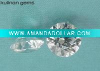 Wholesale synthetic cz gemstone