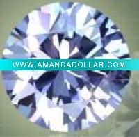 Wholesale Amethyst Round CZ stone