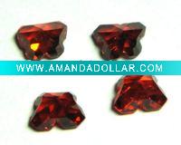 Wholesale Garnet Butterfly Fashion Jewelry Beads