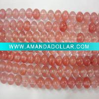 Wholesale round-shaped cherry quartz