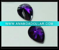 Wholesale Cubic zirconia amethyst jewelry gemstone
