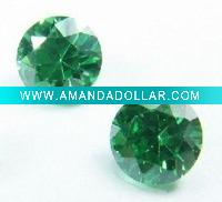 Wholesale Loose gemstone Round Cubic Zirconia