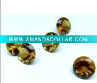 Wholesale Round Machine Cut Cubic Zirconia