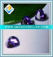 Wholesale Synthetic stone heart cubic zirconia