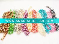 Wholesale 6-7mm Multicolor Freshwater Pearls Beads for Jewelry DIY Making