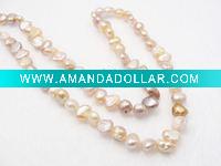 Wholesale 6-7mm Natural Purple Freshwater Pearls Beads for Jewelry DIY Making