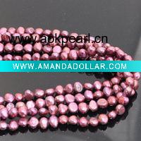 Wholesale AH009 5-6mm AAA baroque pearl strands