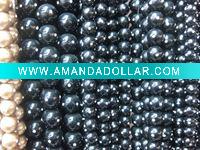 Wholesale fashion hot sale popular colorful shell pearl beads with crystal