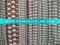 glossy shell pearl beads