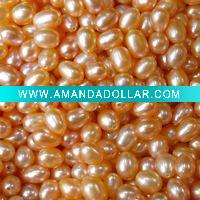 nice pink loose freshwater water drop pearl