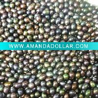 Wholesale beautiful purple fresh water drop loose pearl